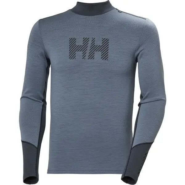 Helly Hansen Helly Hansen LIFA MERINO MIDW LOG Мъжкa блуза, тъмносин, размер
