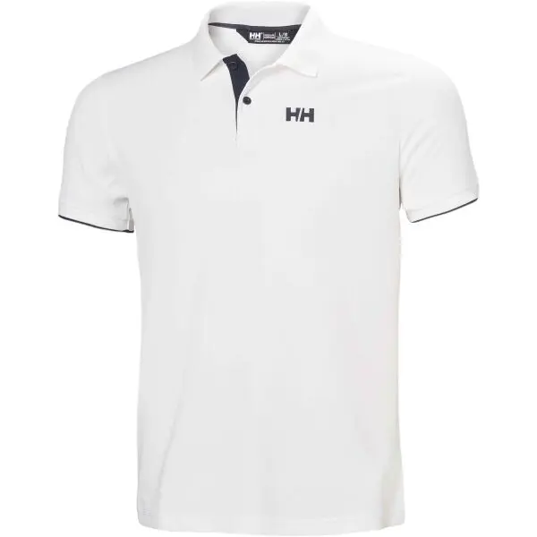 Helly Hansen Helly Hansen OCEAN POLO UPF 50+ 2.0 Мъжка тениска с якичка, бяло, размер