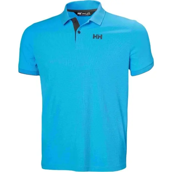 Helly Hansen Helly Hansen OCEAN POLO UPF 50+ 2.0 Мъжка тениска с якичка, тюркоазено, размер