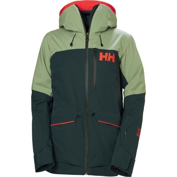 Helly Hansen Helly Hansen POWCHASER LIFALOFT JACKET W Дамско скиорско яке, зелено, размер
