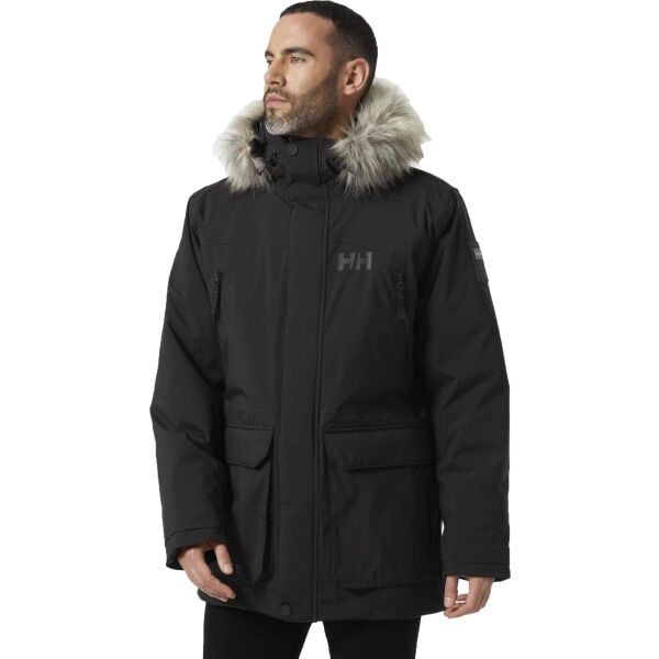 Helly Hansen Helly Hansen REINE PARKA Мъжка зимна парка, черно, размер