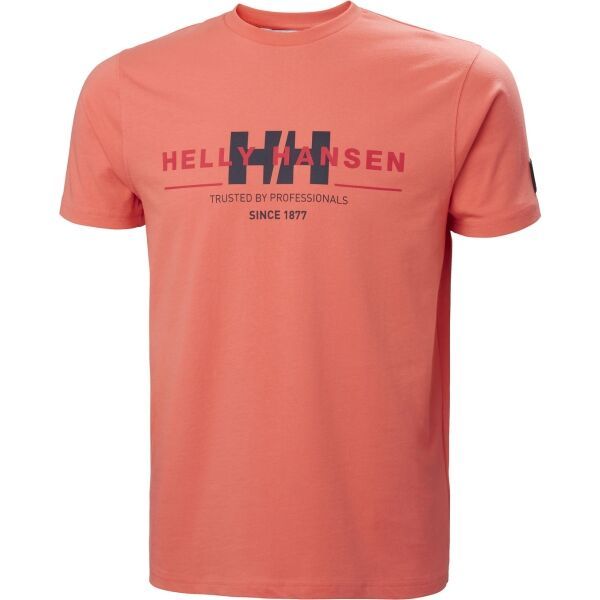 Helly Hansen Helly Hansen RWB GRAPHIC T-SHIRT Мъжка тениска, цвят сьомга, размер