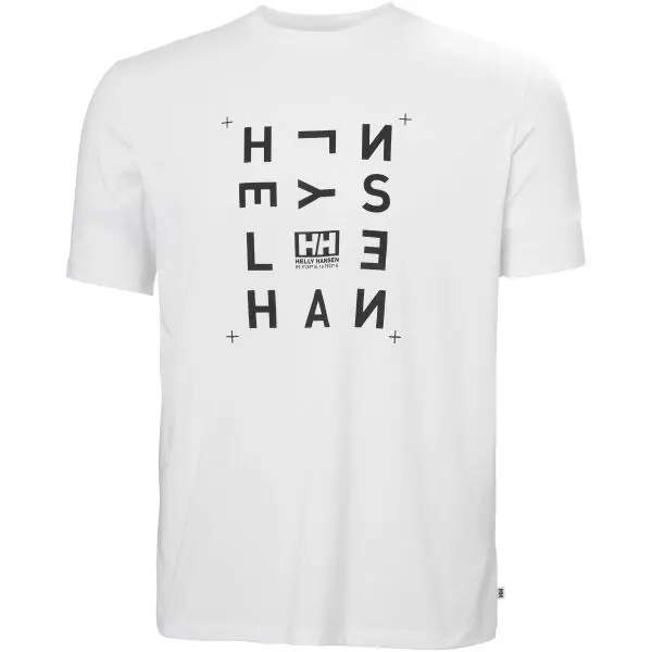 Helly Hansen Helly Hansen SKOG GRAPHIC Мъжка тениска, бяло, размер