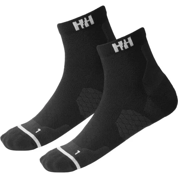 Helly Hansen Helly Hansen TRAIL SOCK 2PK Туристически чорапи, черно, размер