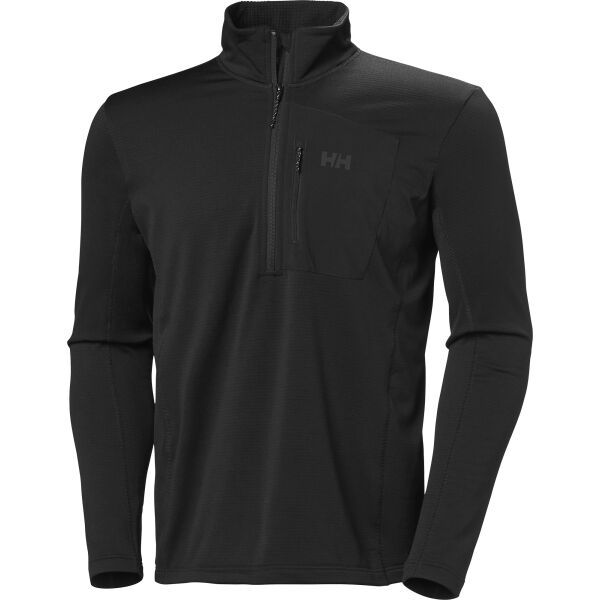 Helly Hansen Helly Hansen VERSALITE 1/2 ZIP FLEECE Мъжки поларен суитшърт, черно, размер