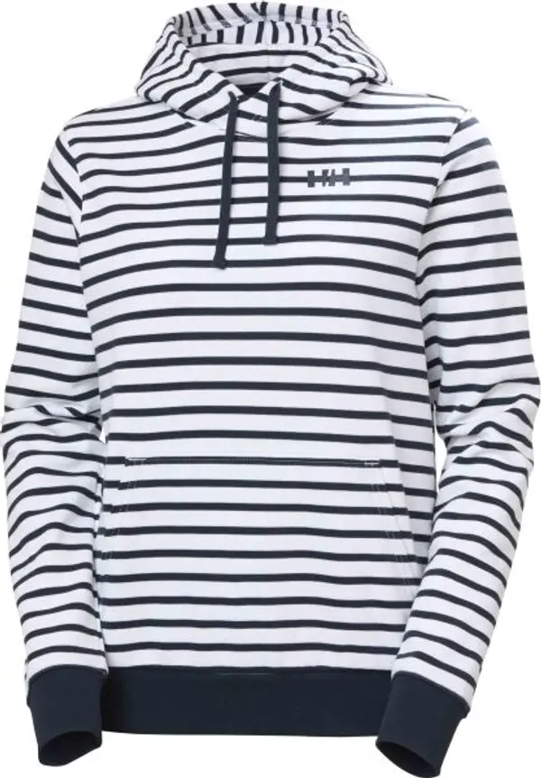Helly Hansen Helly Hansen W CORE GRAPHIC HOODIE Дамски памучен суитшърт, бяло, размер
