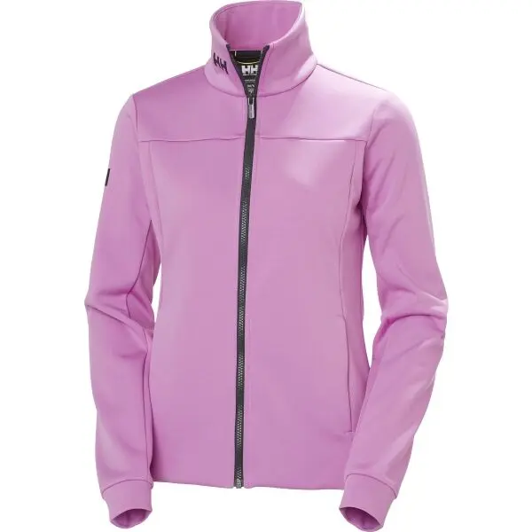 Helly Hansen Helly Hansen W CREW FLEECE JACKET Дамски поларен суитшърт, розово, размер