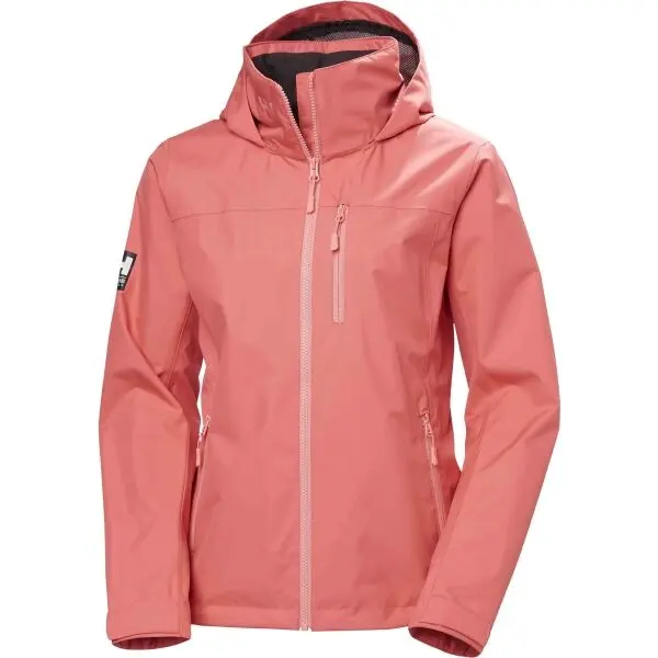 Helly Hansen Helly Hansen W CREW HOODED JACKET 2.0 Дамско ветроходно яке, розово, размер 4XL