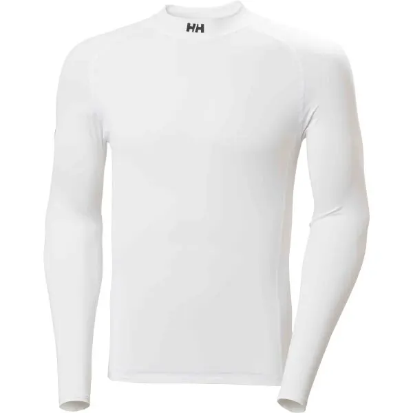 Helly Hansen Helly Hansen WATERWEAR RASHGUARD Воден унисекс функционален тениска, бяло, размер