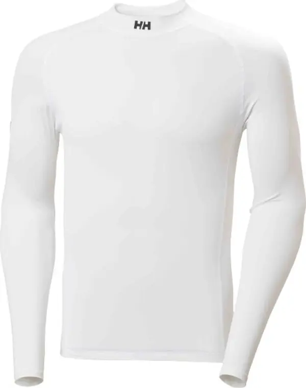 Helly Hansen Helly Hansen WATERWEAR RASHGUARD Воден унисекс функционален тениска, бяло, размер