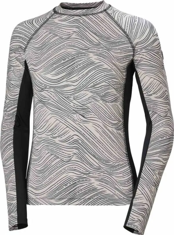Helly Hansen Helly Hansen WATERWEAR RASHGUARD W Дамска функционална блуза, сиво, размер