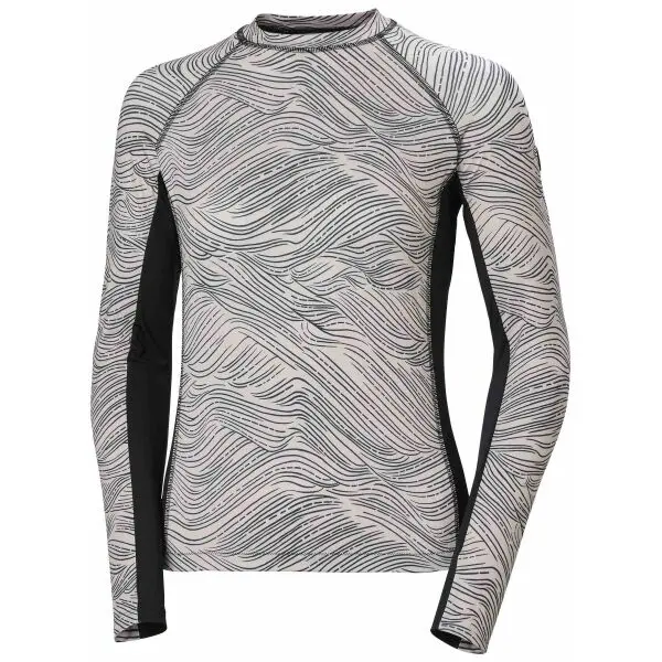 Helly Hansen Helly Hansen WATERWEAR RASHGUARD W Дамска функционална блуза, сиво, размер