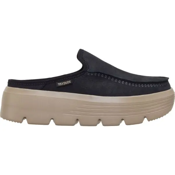 HEY DUDE HEY DUDE AUSTIN EDGE LEATHER Дамски кожени обувки тип slip-on, черно, размер