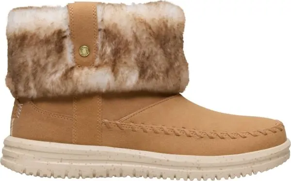 HEY DUDE HEY DUDE CAMDEN CUFF CLASSIC COZY Дамски зимни обувки, кафяво, размер