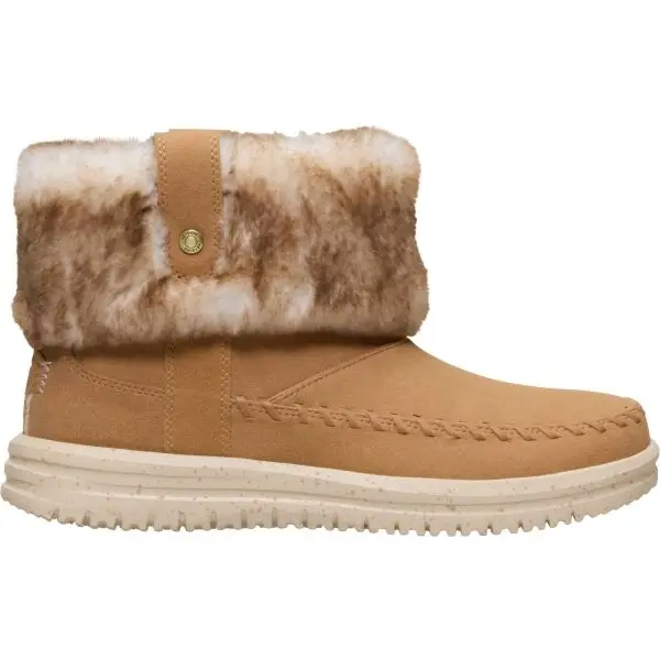 HEY DUDE HEY DUDE CAMDEN CUFF CLASSIC COZY Дамски зимни обувки, кафяво, размер