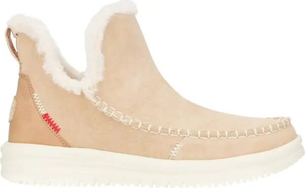 HEY DUDE HEY DUDE CAMDEN SUEDE Дамски обувки за свободно време, бежово, размер