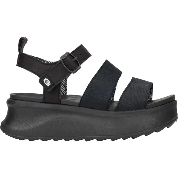 HEY DUDE HEY DUDE DELRAY Дамски сандали, черно, размер