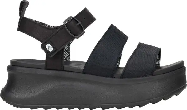 HEY DUDE HEY DUDE DELRAY Дамски сандали, черно, размер