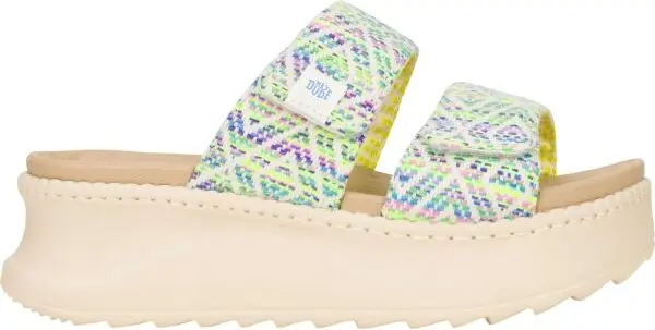 HEY DUDE HEY DUDE DELRAY SLIDE SURF BAJA Дамски чехли, микс, размер