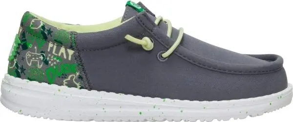 HEY DUDE HEY DUDE WALLY FUNK Y GAME ON Детски обувки за свободно време, сиво, размер