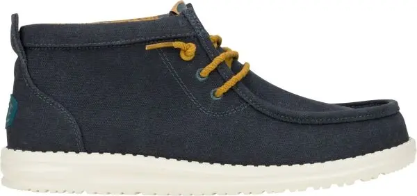 HEY DUDE HEY DUDE WALLY MID WAXED CANVAS Мъжки обувки за свободното време, тъмносин, размер