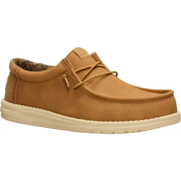 HEY DUDE HEY DUDE WALLY PERF CLASSIC Мъжки slip-on обувки, кафяво, размер