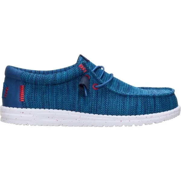 HEY DUDE HEY DUDE WALLY STRETCH SOX Мъжки slip-on обувки, синьо, размер
