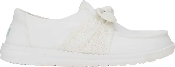 HEY DUDE HEY DUDE WENDY BOW ESSENTIALS Дамски всекидневни обувки, бяло, размер