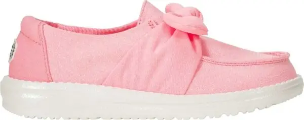 HEY DUDE HEY DUDE WENDY BOW Y STARDUST Момичешки обувки, розово, размер