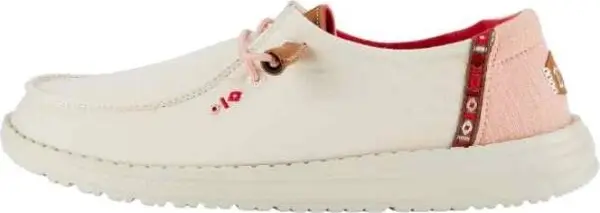 HEY DUDE HEY DUDE WENDY CHAMBRAY BOHO Дамски обувки за свободното време, бяло, размер