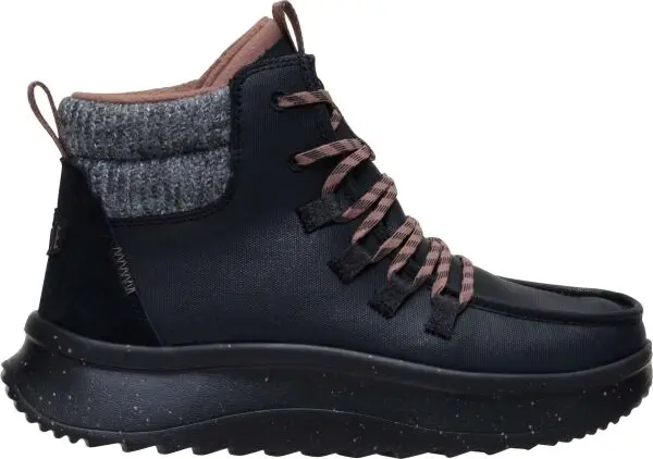 HEY DUDE HEY DUDE WENDY PEAK APRES COATED CANVAS Дамски зимни обувки, черно, размер