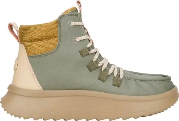 HEY DUDE HEY DUDE WENDY PEAK APRES COATED TWILL Дамски зимни обувки, khaki, размер