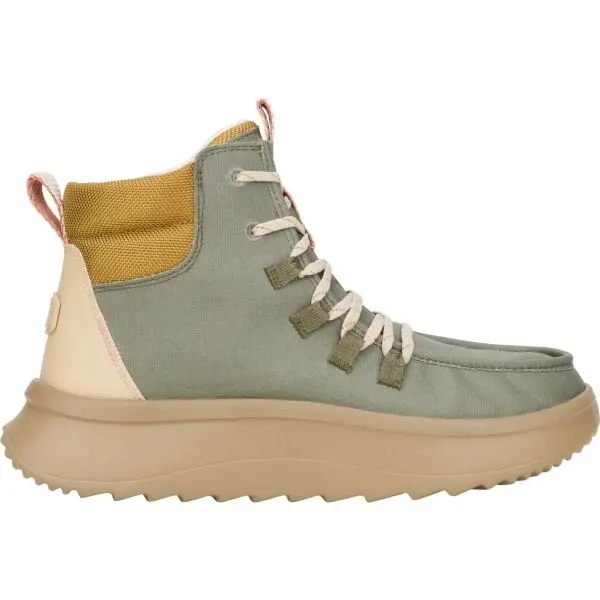 HEY DUDE HEY DUDE WENDY PEAK APRES COATED TWILL Дамски зимни обувки, khaki, размер