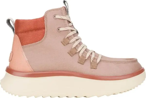 HEY DUDE HEY DUDE WENDY PEAK APRES COATED TWILL Дамски зимни обувки, розово, размер