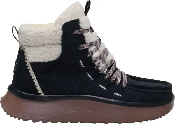 HEY DUDE HEY DUDE WENDY PEAK APRES SUEDE COZY Дамски зимни обувки, черно, размер