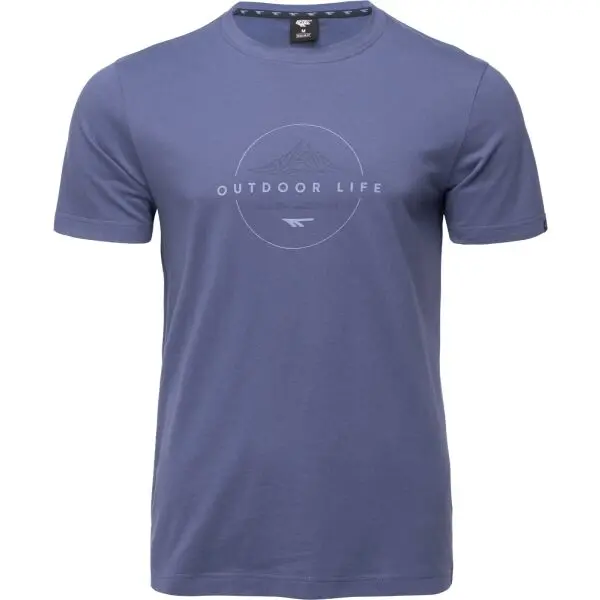 Hi-Tec Hi-Tec HOGAN Мъжка памучна тениска, синьо, размер