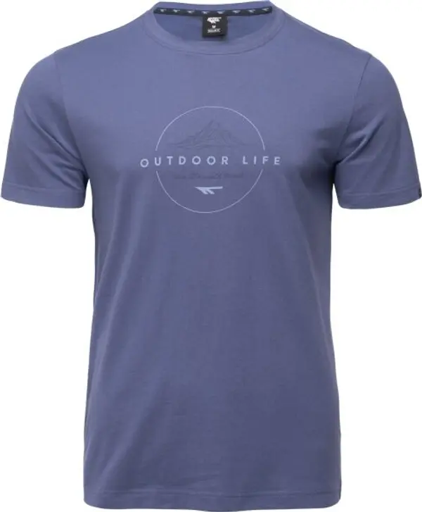 Hi-Tec Hi-Tec HOGAN Мъжка памучна тениска, синьо, размер