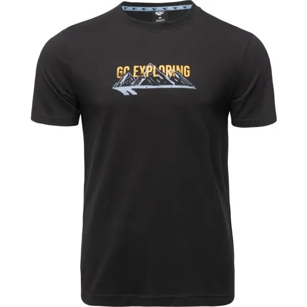 Hi-Tec Hi-Tec HOUCINE Мъжка памучна тениска, черно, размер