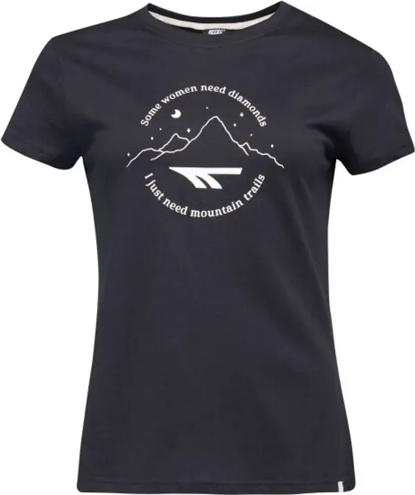 Hi-Tec Hi-Tec LADY HADINA SP Дамска памучна тениска, черно, размер