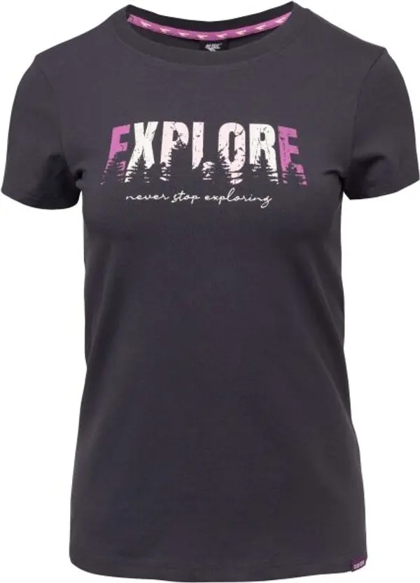 Hi-Tec Hi-Tec LADY HISHAM SP Дамска тениска, черно, размер