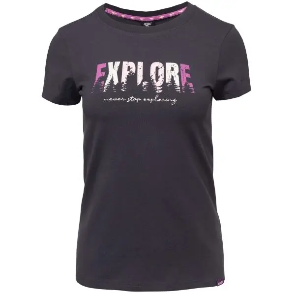 Hi-Tec Hi-Tec LADY HISHAM SP Дамска тениска, черно, размер