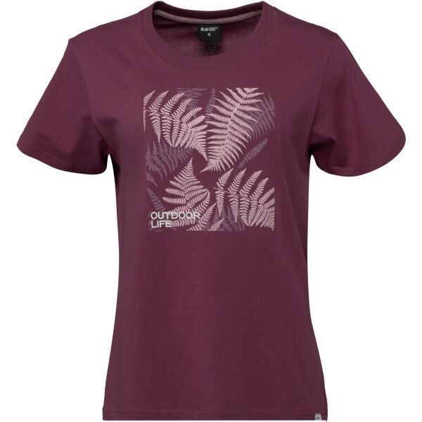 Hi-Tec Hi-Tec LADY IRMA Дамска тениска, винен, размер