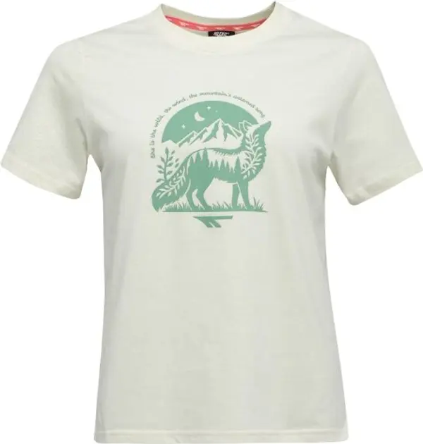 Hi-Tec Hi-Tec LADY LUNAR Дамска памучна тениска, бежово, размер