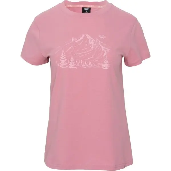 Hi-Tec Hi-Tec LADY SERENITY SP Дамска памучна тениска, розово, размер
