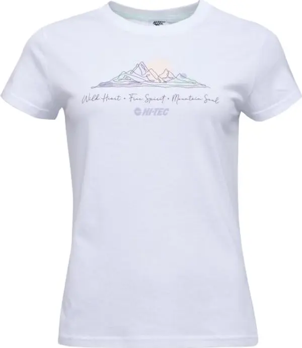Hi-Tec Hi-Tec LADY VILDO SP Дамска памучна тениска, бяло, размер
