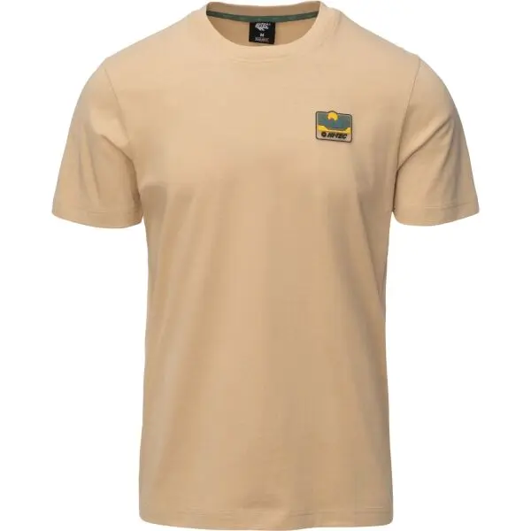 Hi-Tec Hi-Tec ROBIN Мъжка памучна тениска, бежово, размер