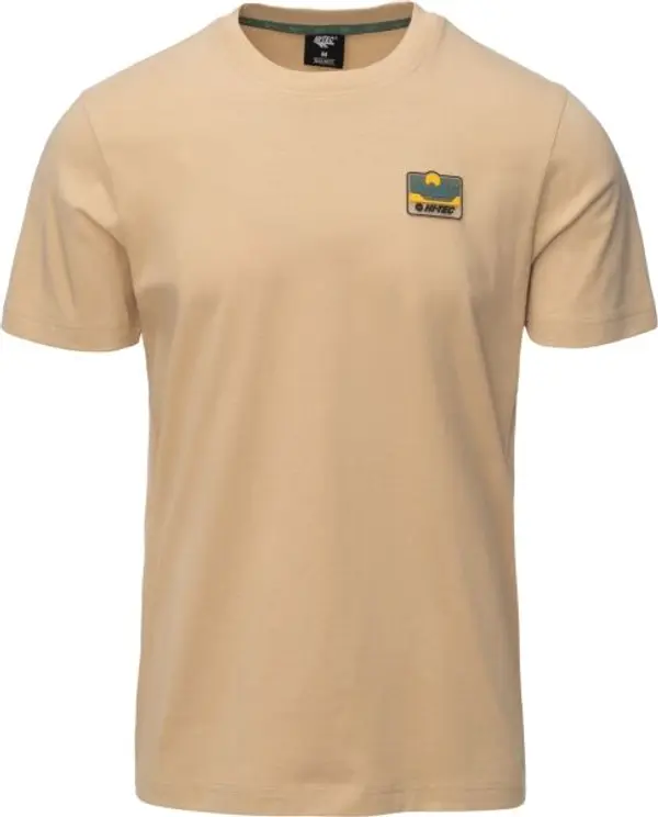 Hi-Tec Hi-Tec ROBIN Мъжка памучна тениска, бежово, размер