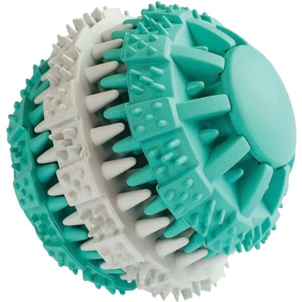 HIPHOP HIPHOP DENTAL BALL 6 CM Дентална играчка за кучета, тюркоазено, размер os