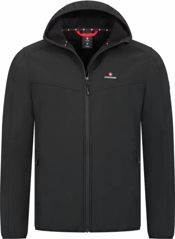 HÖHENHORN HÖHENHORN ALPBERG Мъжко софтшел яке, черно, размер