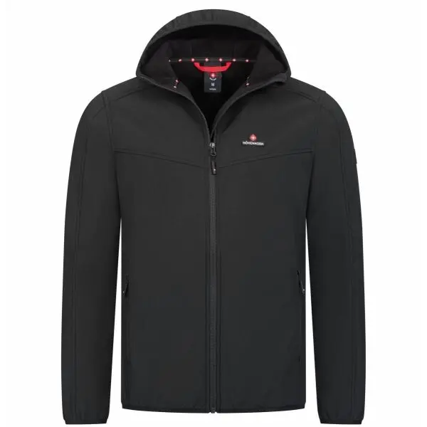 HÖHENHORN HÖHENHORN ALPBERG Мъжко софтшел яке, черно, размер